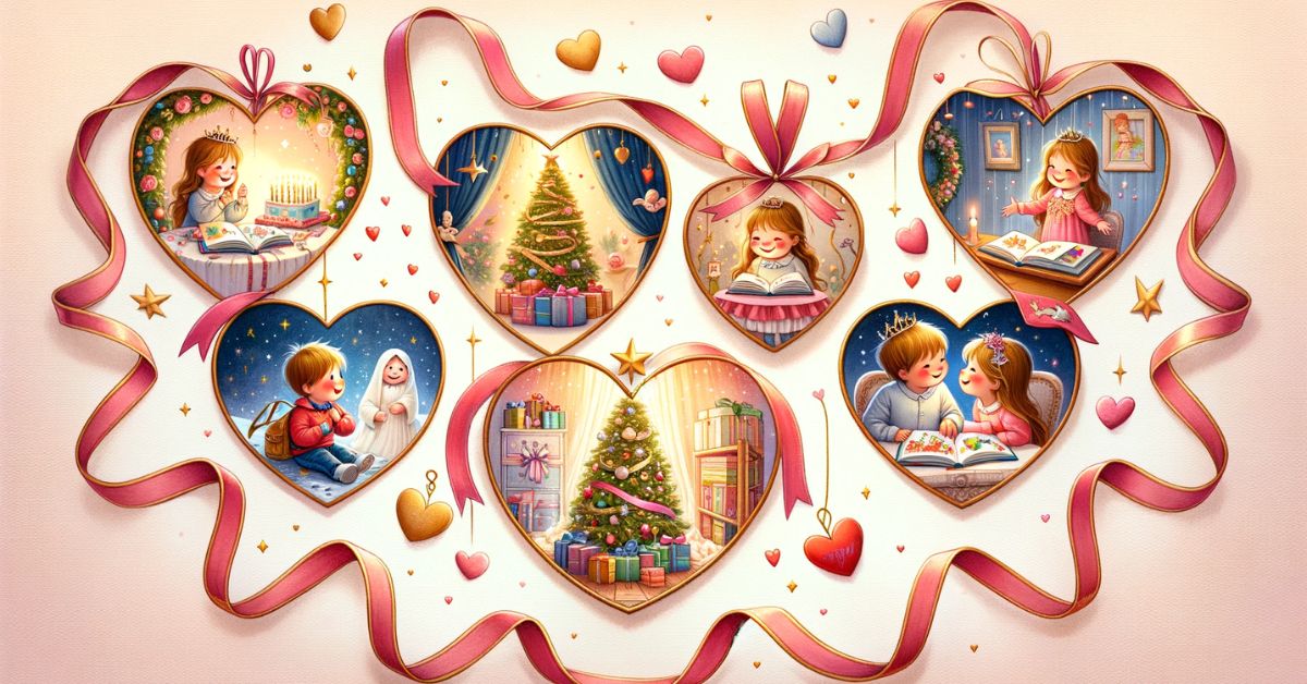 Anledninger at giver personlige børnebøger til børn i gave